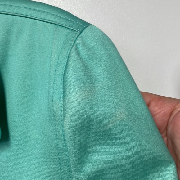 Coach Trench Raincoat Size Small Light Mint - Picture 10 of 10